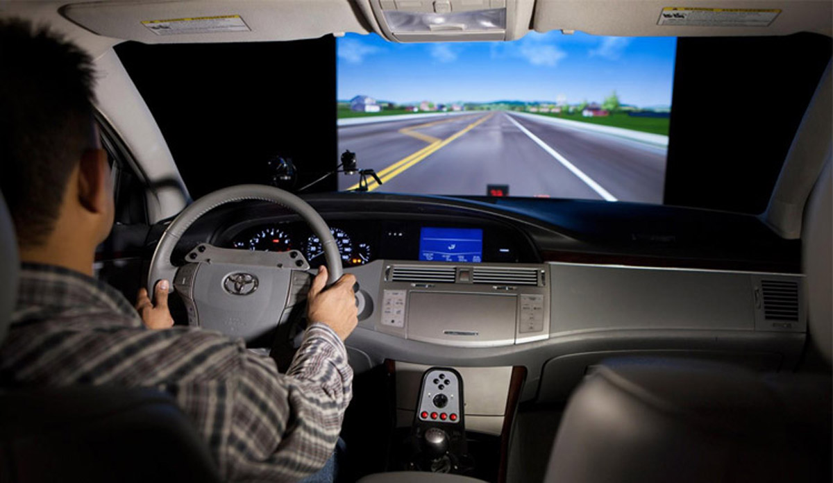 虛擬仿真動感汽車駕駛模擬器
