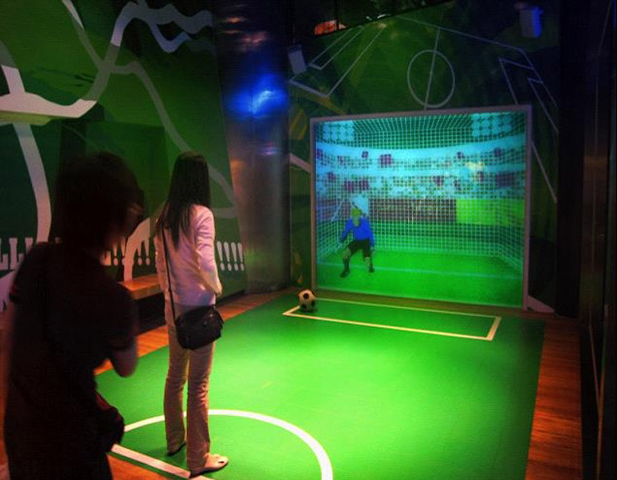 威遠虛擬仿真虛擬足球體驗